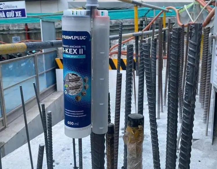 Bu lông hóa chất Rawlplug R-KEX II giá rẻ